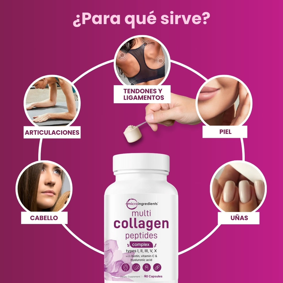MULTI COLLAGEN PEPTIDES EN CAPSULAS