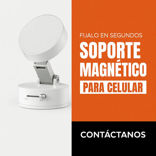 SOPORTE MAGNÉTICO PARA CELULAR 2X1
