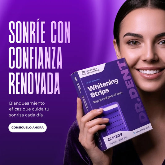 Tiras Blanqueadoras de Dientes - LUCE UNA SONRISA RADIENTE EN SEGUNDOS