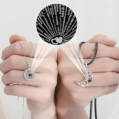 COLLAR SOL Y LUNA 50% OFF GRATIS ESTUCHE PREMIUM