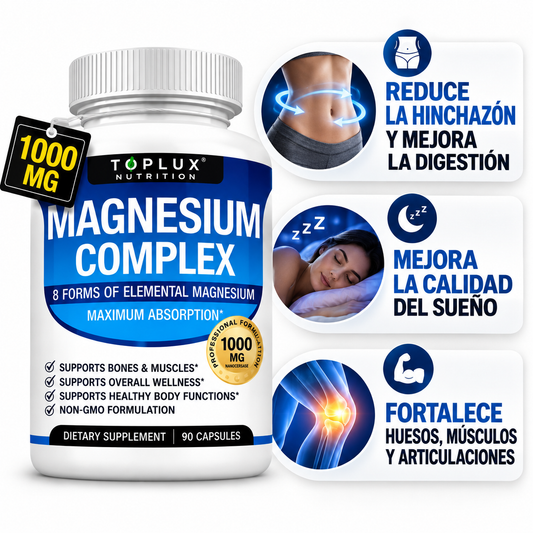 Magnesio Complex Suplemento para Descanso