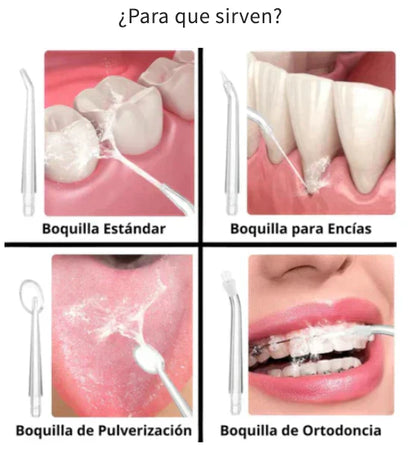 Irrigador Bucal Limpieza Profunda - CleanTeeth™