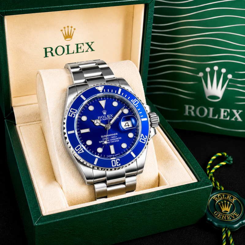 Reloj Acero Inoxidable Submariner Premium