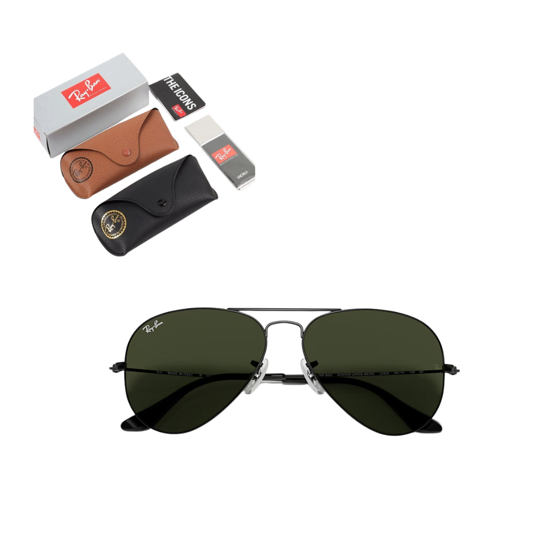 Ray-Ban Aviator – Estilo Clásico. Protección Real Unisex
