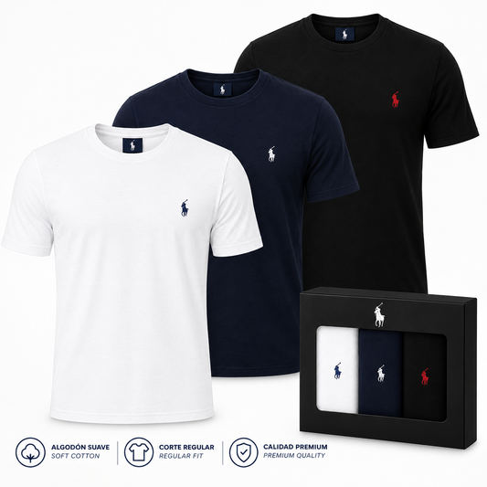 Pack de 3 Camisetas Premium PL