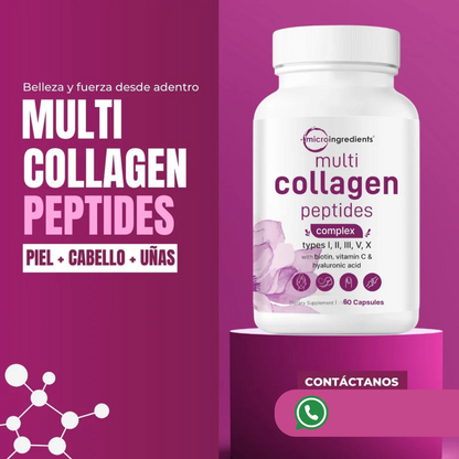 MULTI COLLAGEN PEPTIDES EN CAPSULAS