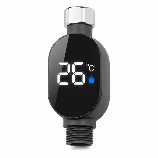 Termómetro digital de baño con pantalla LED