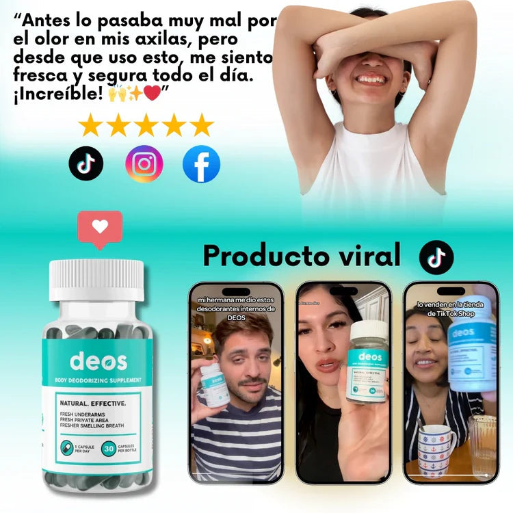 DEOS – Frescura total desde la primera cápsula