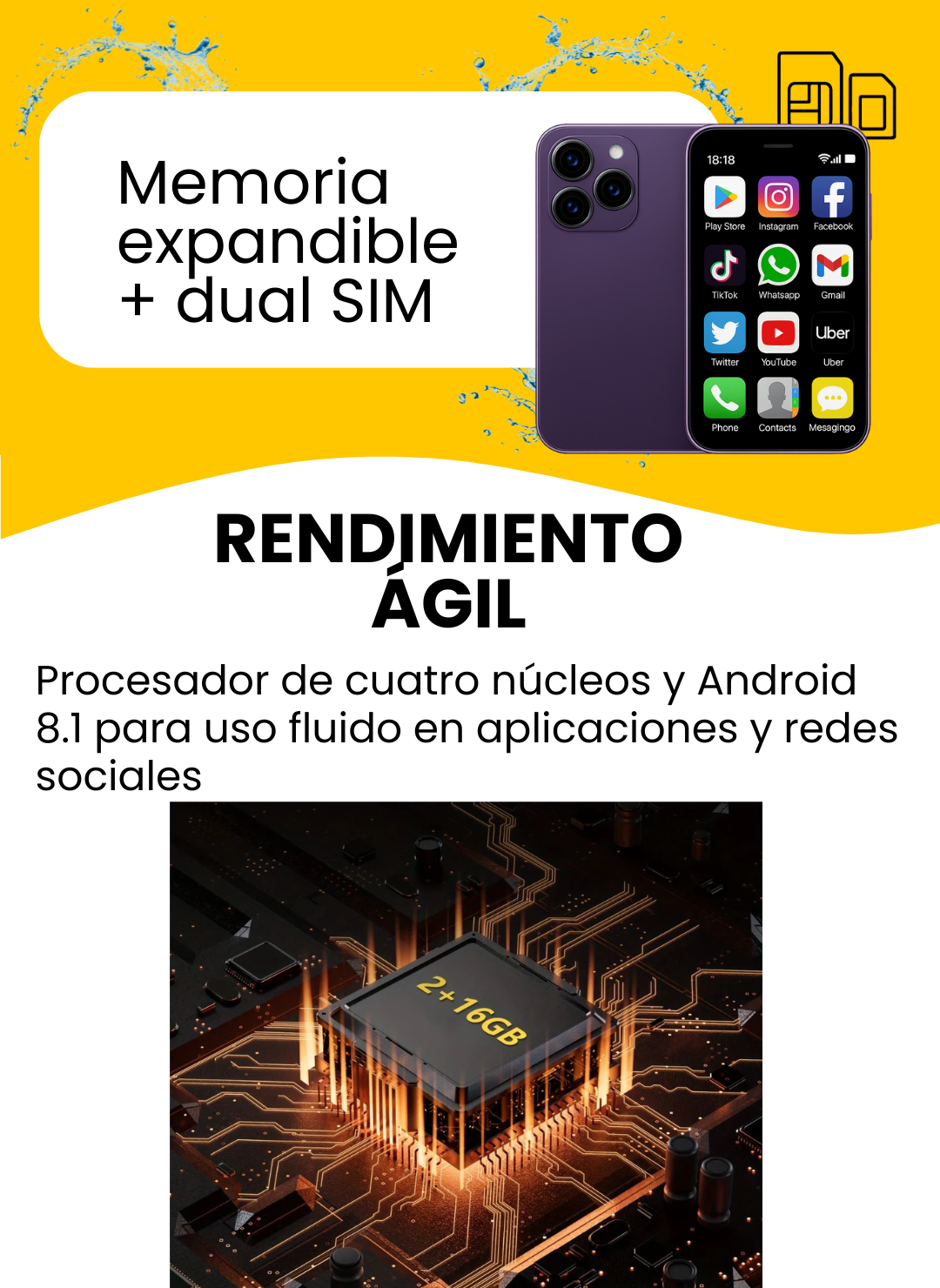 Mini Smartphone Pro